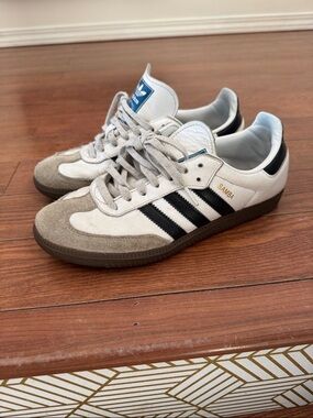 adidas Samba White & Black Classic Sneakers